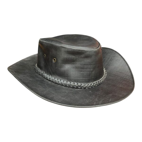 Sombrero Australiano En Cuero - Image 6