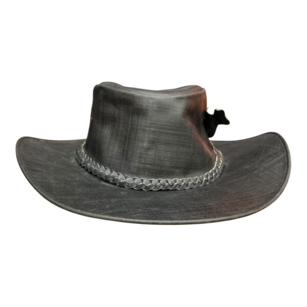 Sombrero Australiano En Cuero - Image 5