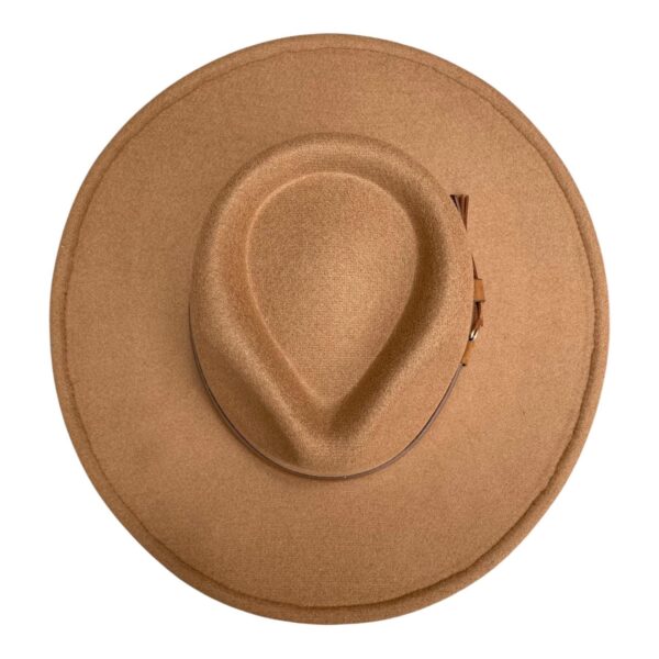 Sombrero Fedora Ala Plana - Image 4