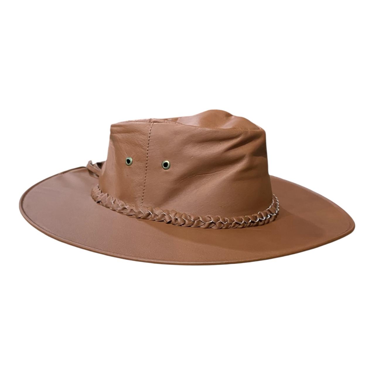 Sombrero Australiano En Cuero - Image 11
