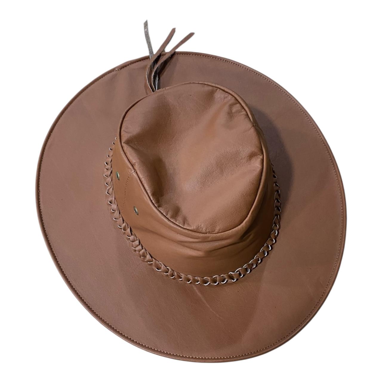 Sombrero Australiano En Cuero - Image 10