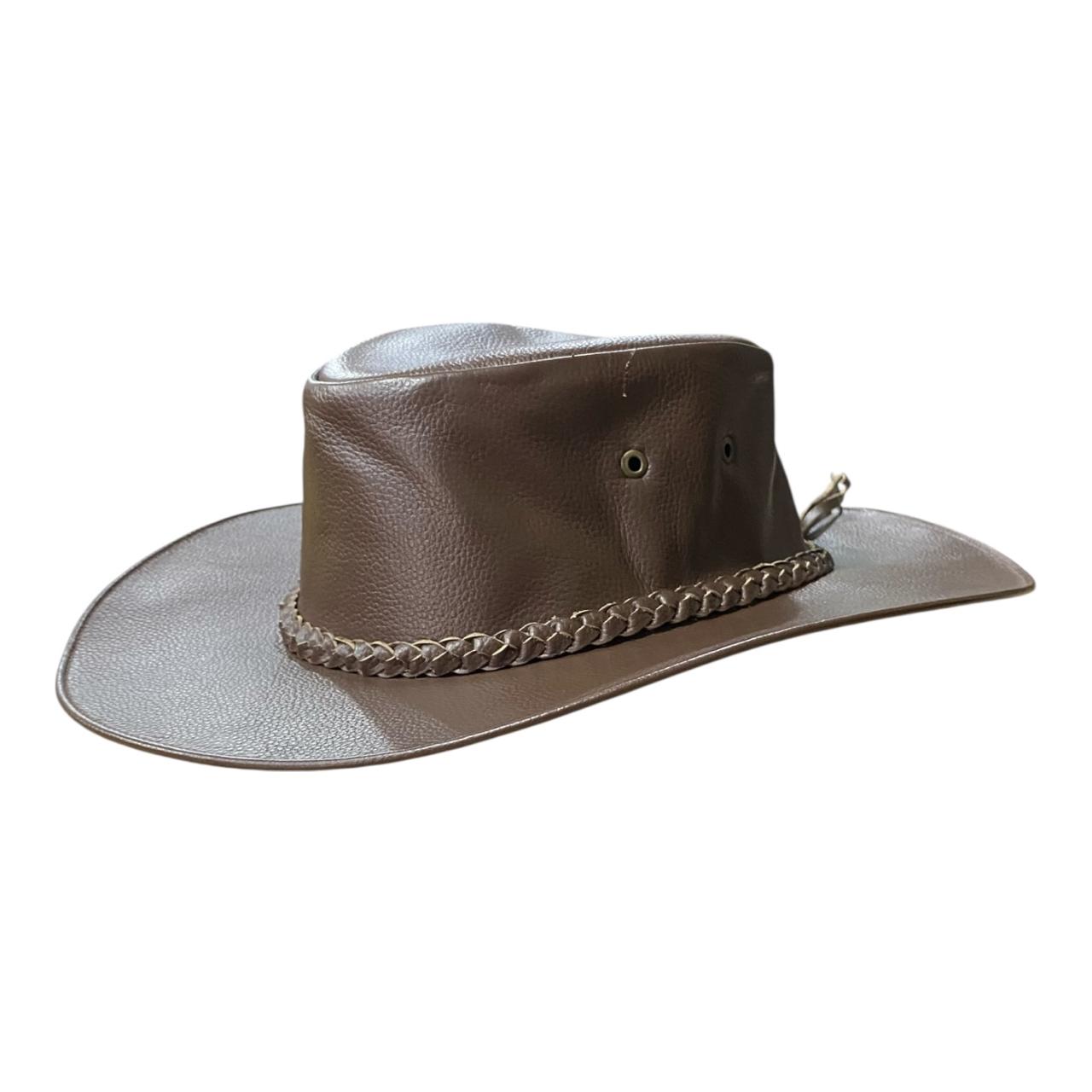 Sombrero Australiano En Cuero - Image 9