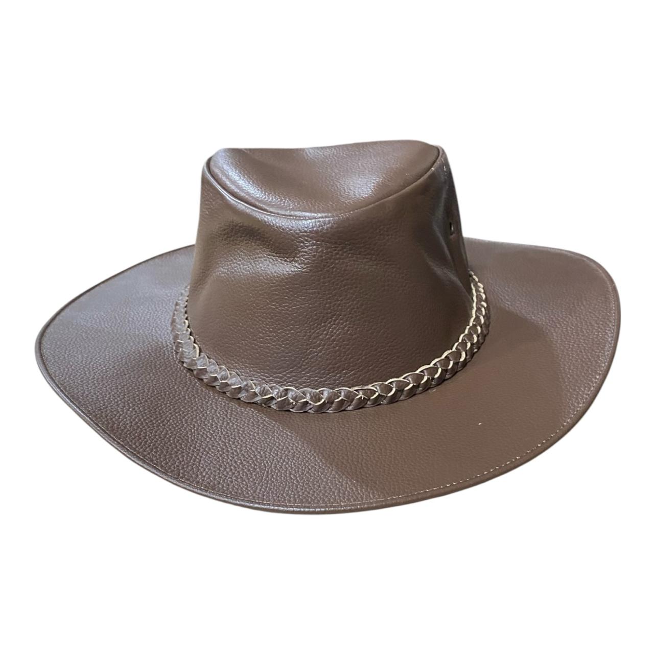 Sombrero Australiano En Cuero - Image 8