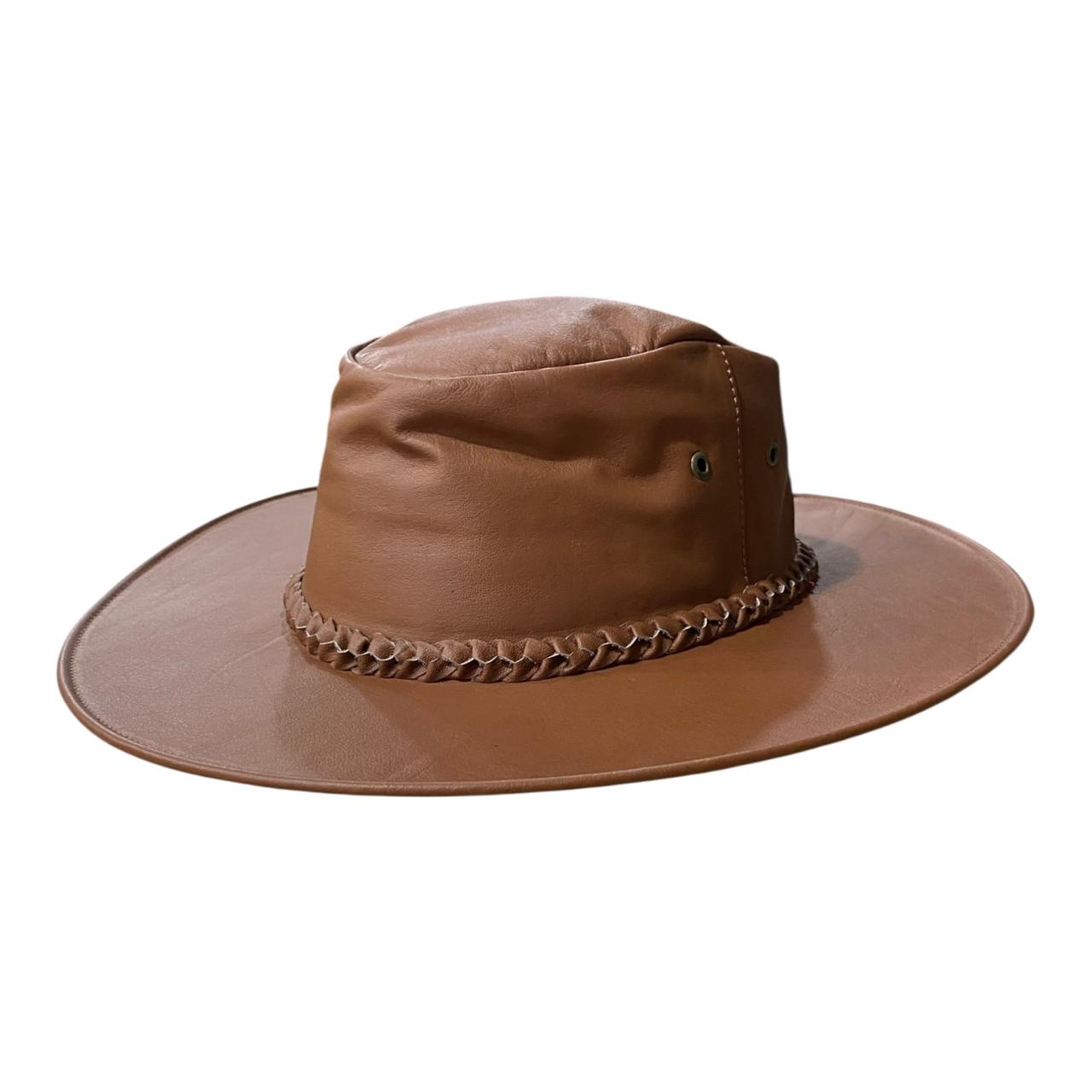 Sombrero Australiano En Cuero - Image 13