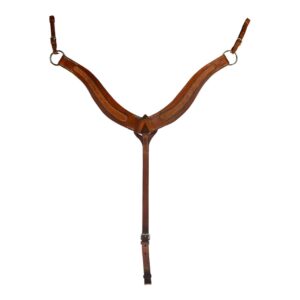 Pechera Curva En Cuero