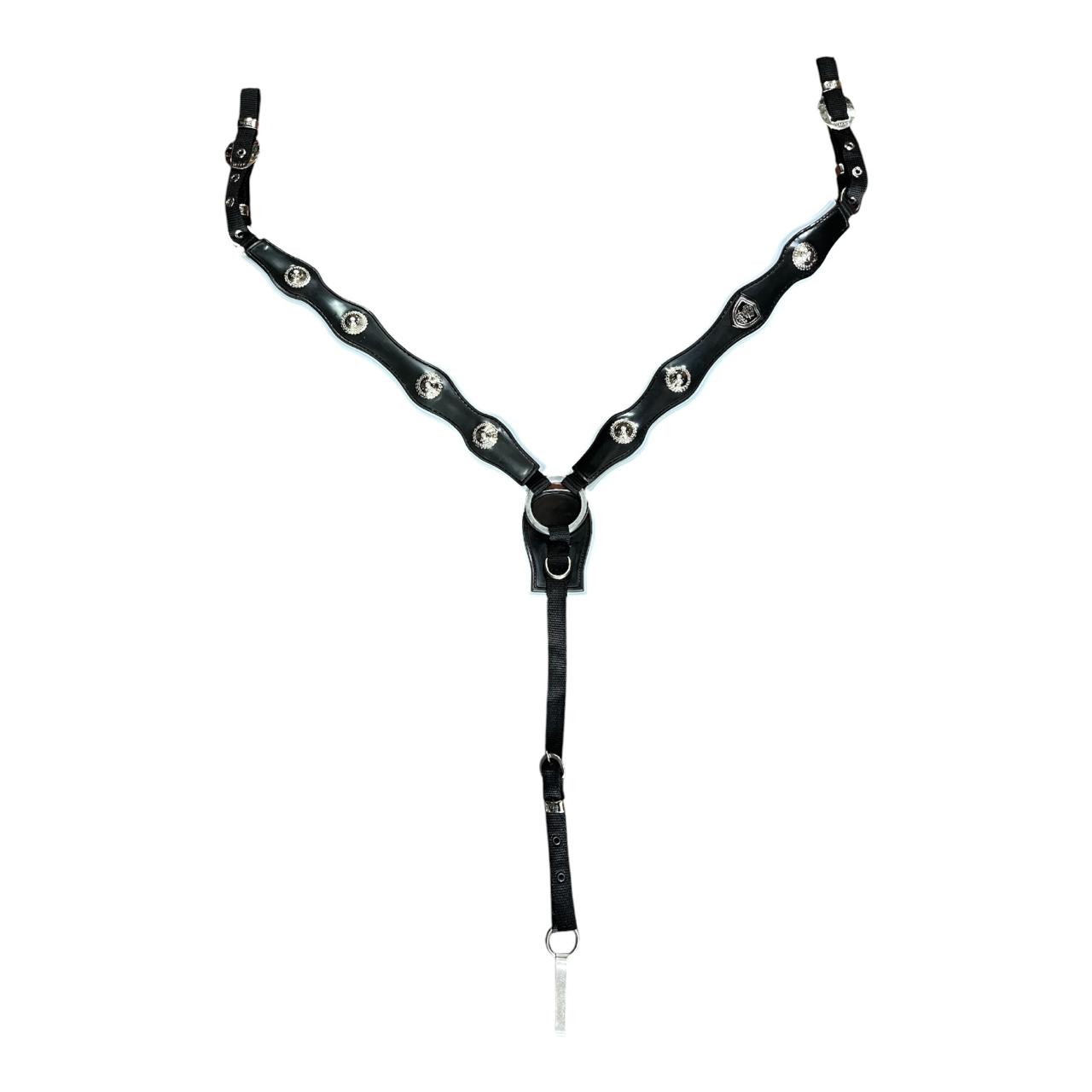 Pechera Con Aplique Metalico